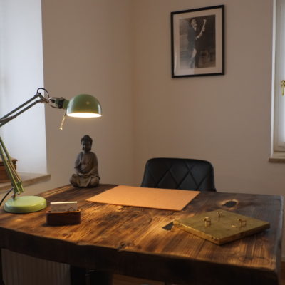 Empfangsbereich Praxis für Osteopathie Landshut